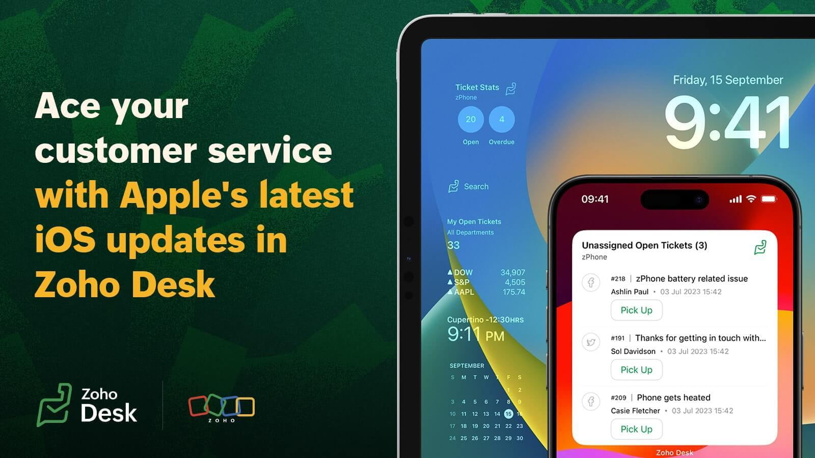 Zoho Desk para IOS 17